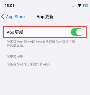 南昌苹果15维修中心如何让iPhone15APP自动更新