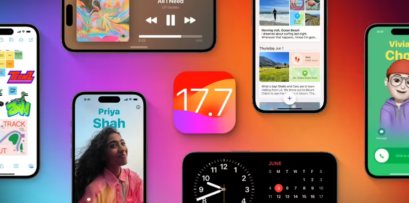南昌苹果手机维修分享苹果 iOS / iPadOS 17.7.1 正式版推送 